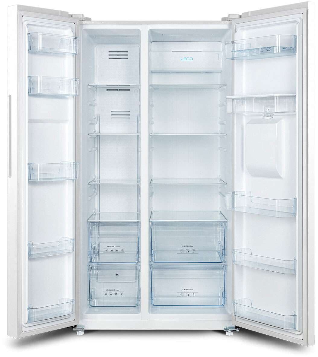 CHiQ 559L Side by Side Refrigerator White CSS559NWD4E | Greater Sydney Only