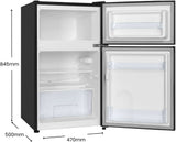 CHiQ 86L Single Door Bar Refrigerator Black CTM085DB | Greater Sydney Only