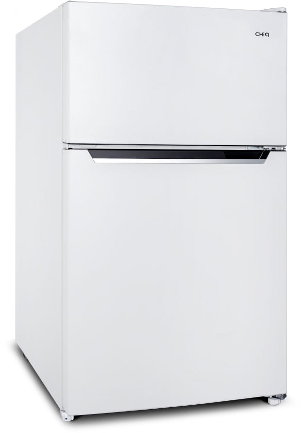 CHiQ 86L White Two Door Bar Fridge CTM086DW