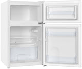 CHiQ 86L White Two Door Bar Fridge CTM086DW