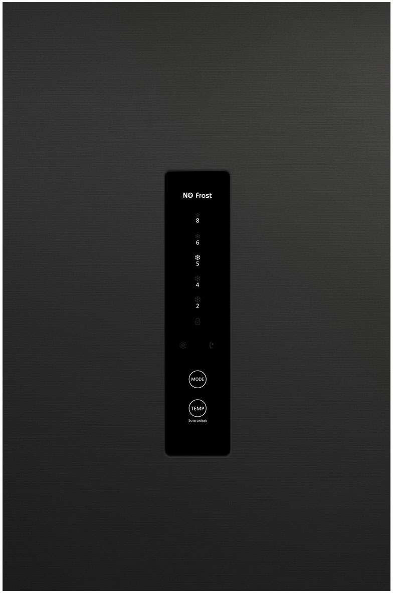 CHiQ 410L Top Mount Refrigerator Black Steel CTM409NBS5E | Greater Sydney Only