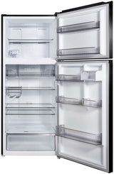CHiQ 410L Top Mount Refrigerator Black Steel CTM409NBS5E | Greater Sydney Only