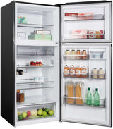 CHiQ 410L Top Mount Refrigerator Black Steel CTM409NBS5E | Greater Sydney Only