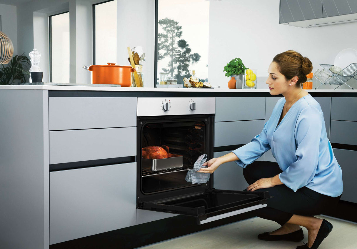Chef 60cm Multifunction Electric Built-In Wall Oven CVE612WB