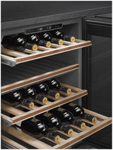 Smeg 82cm 38 Bottles Dolce Stil Novo Built-in Wine Cooler Black CVI638RN3