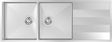 Abey Lugano Double Bowl Undermount Sink ST340DU