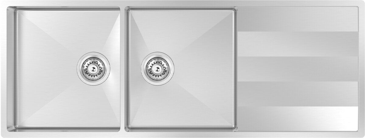 Abey Lugano Double Bowl Undermount Sink ST340DU