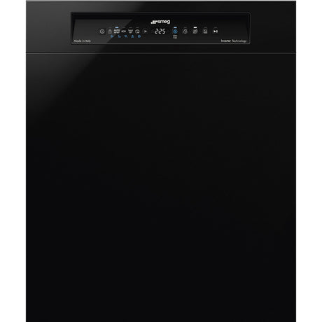 Smeg 60cm Universale Built-In Underbench Dishwasher Black DAU6335DB4