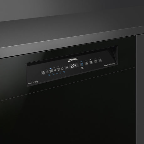 Smeg 60cm Universale Built-In Underbench Dishwasher Black DAU6335DB4