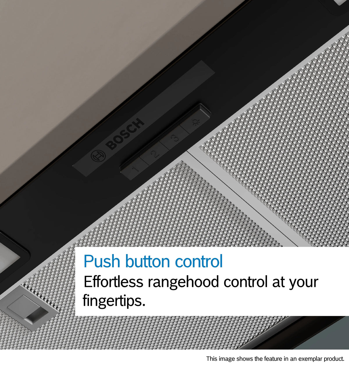 Bosch Series 2 60cm Integrated Rangehood Matt Black DBB63BC60A