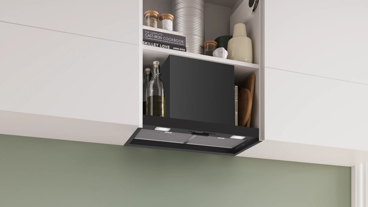 Bosch Series 2 60cm Integrated Rangehood Matt Black DBB63BC60A