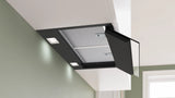 Bosch Series 6 60cm Integrated Rangehood Clear Glass Black Printed Matt Black DBB67DP60A