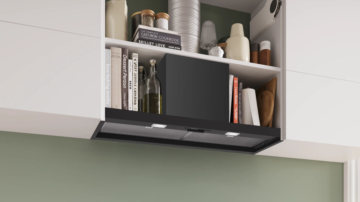 Bosch Series 2 90cm Integrated Rangehood Matt Black DBB93BC60A