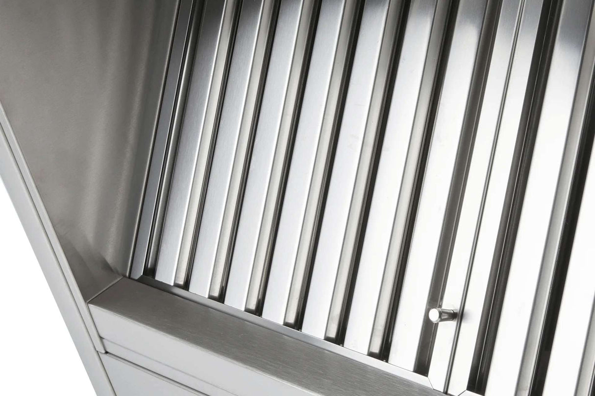 Schweigen 120cm Non-Silent 2200m3/hr S/S BBQ Canopy Rangehood DBH1200