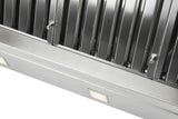 Schweigen 120cm Non-Silent 2200m3/hr S/S BBQ Canopy Rangehood DBH1200