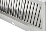 Schweigen 120cm Silent 3000m3/hr TwinMotor S/S BBQ Canopy Rangehood DBH1200SE