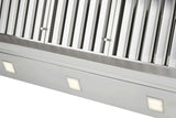 Schweigen 120cm Silent 3000m3/hr TwinMotor S/S BBQ Canopy Rangehood DBH1200SP2