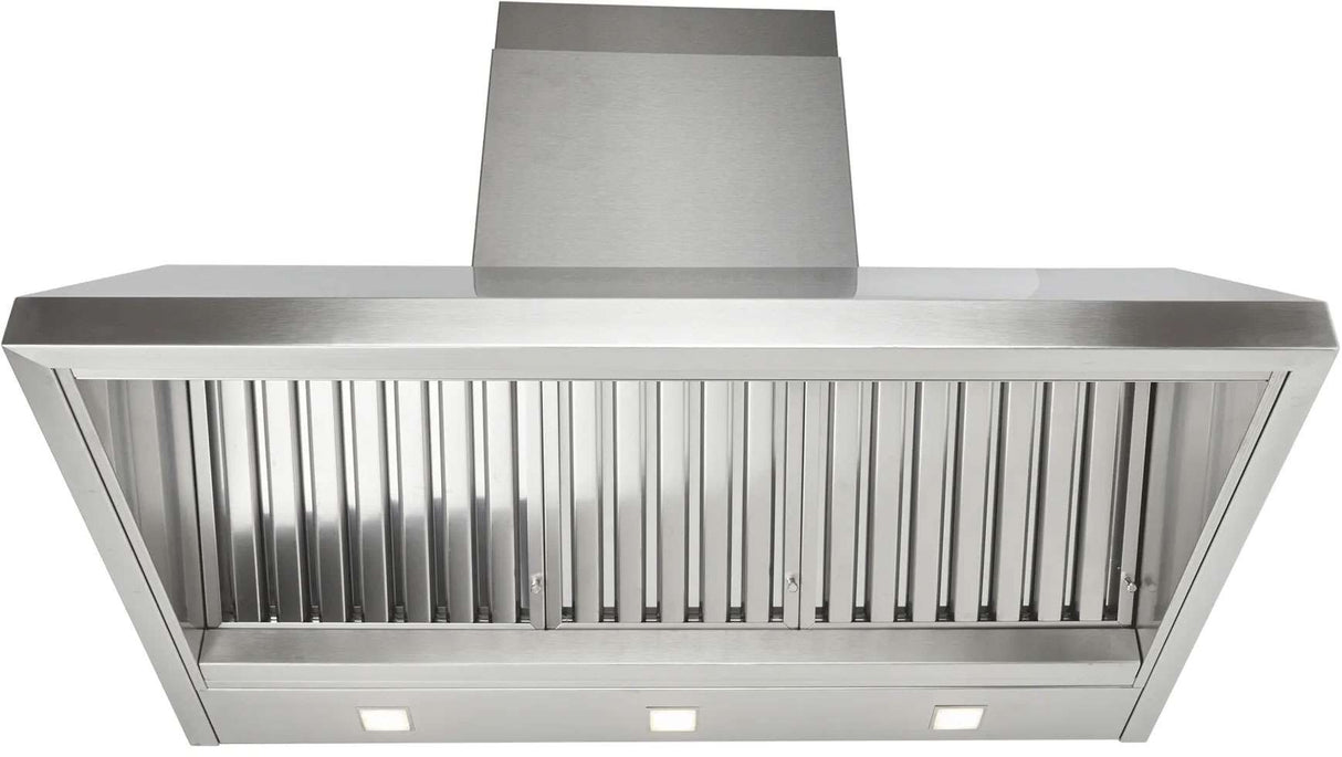 Schweigen 120cm Silent 3000m3/hr TwinMotor S/S BBQ Canopy Rangehood DBH1200SE