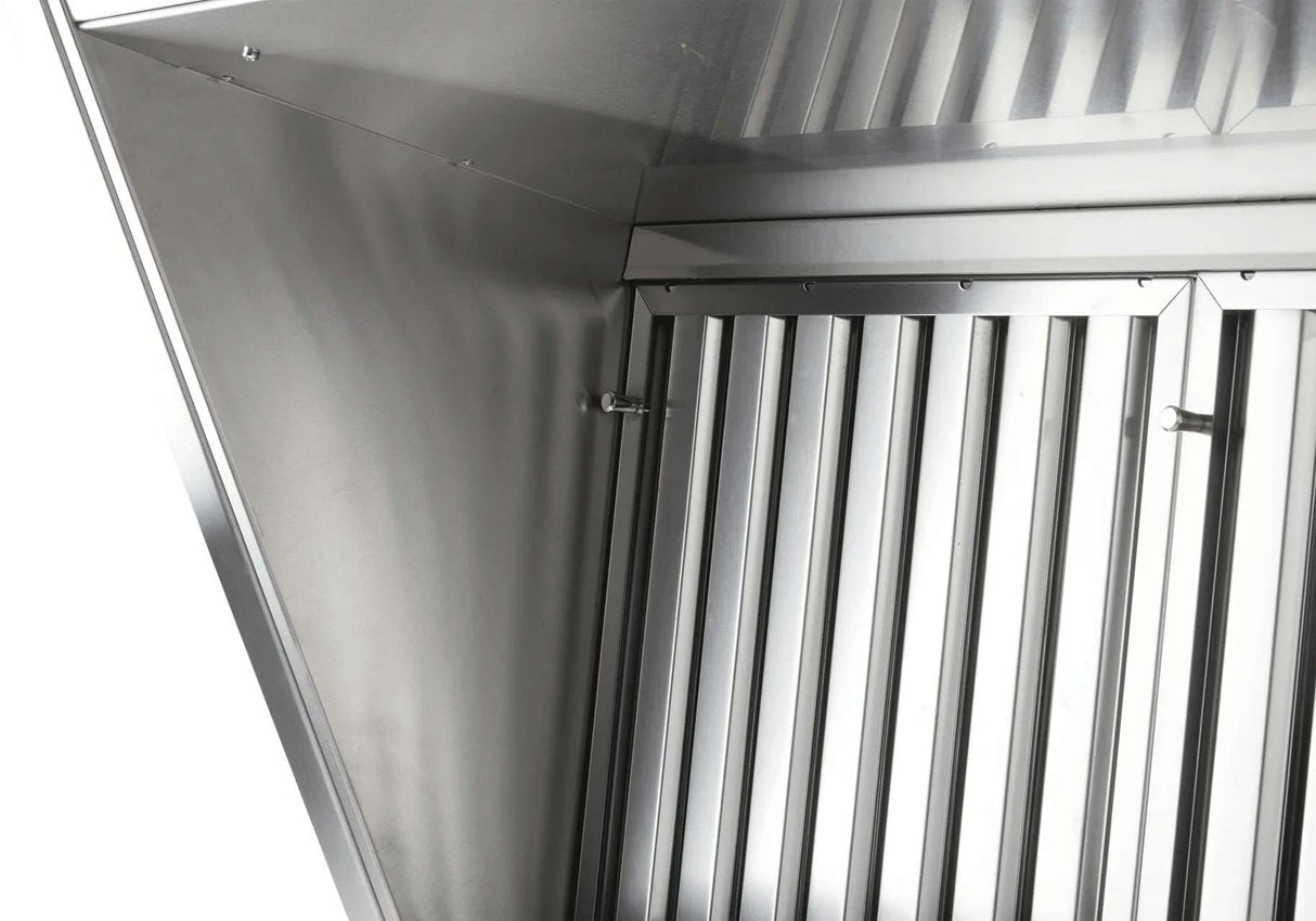 Schweigen 120cm Silent 3000m3/hr TwinMotor S/S BBQ Canopy Rangehood DBH1200SE