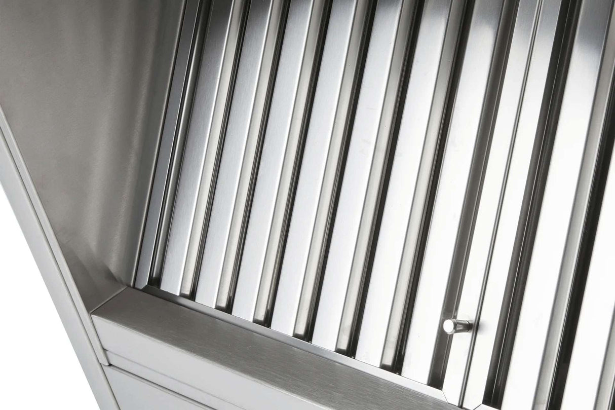 Schweigen 120cm Silent 3000m3/hr TwinMotor S/S BBQ Canopy Rangehood DBH1200SE