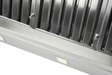 Schweigen 120cm Silent 3000m3/hr TwinMotor S/S BBQ Canopy Rangehood DBH1200SE
