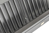 Schweigen 120cm Silent 3000m3/hr TwinMotor S/S BBQ Canopy Rangehood DBH1200SE
