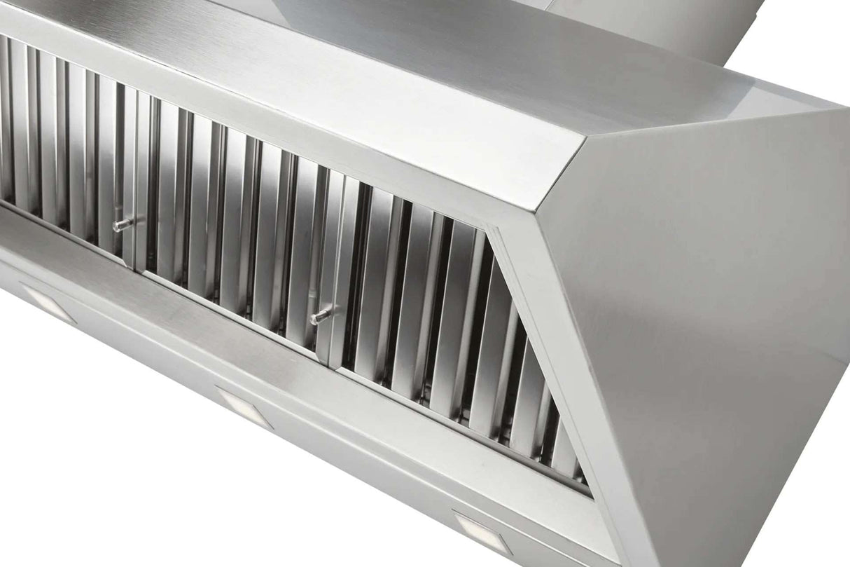 Schweigen 120cm Silent 3000m3/hr TwinMotor S/S BBQ Canopy Rangehood DBH1200SE