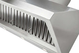 Schweigen 120cm Silent 3000m3/hr TwinMotor S/S BBQ Canopy Rangehood DBH1200SE