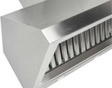Schweigen 120cm Silent 3000m3/hr TwinMotor S/S BBQ Canopy Rangehood DBH1200SP2