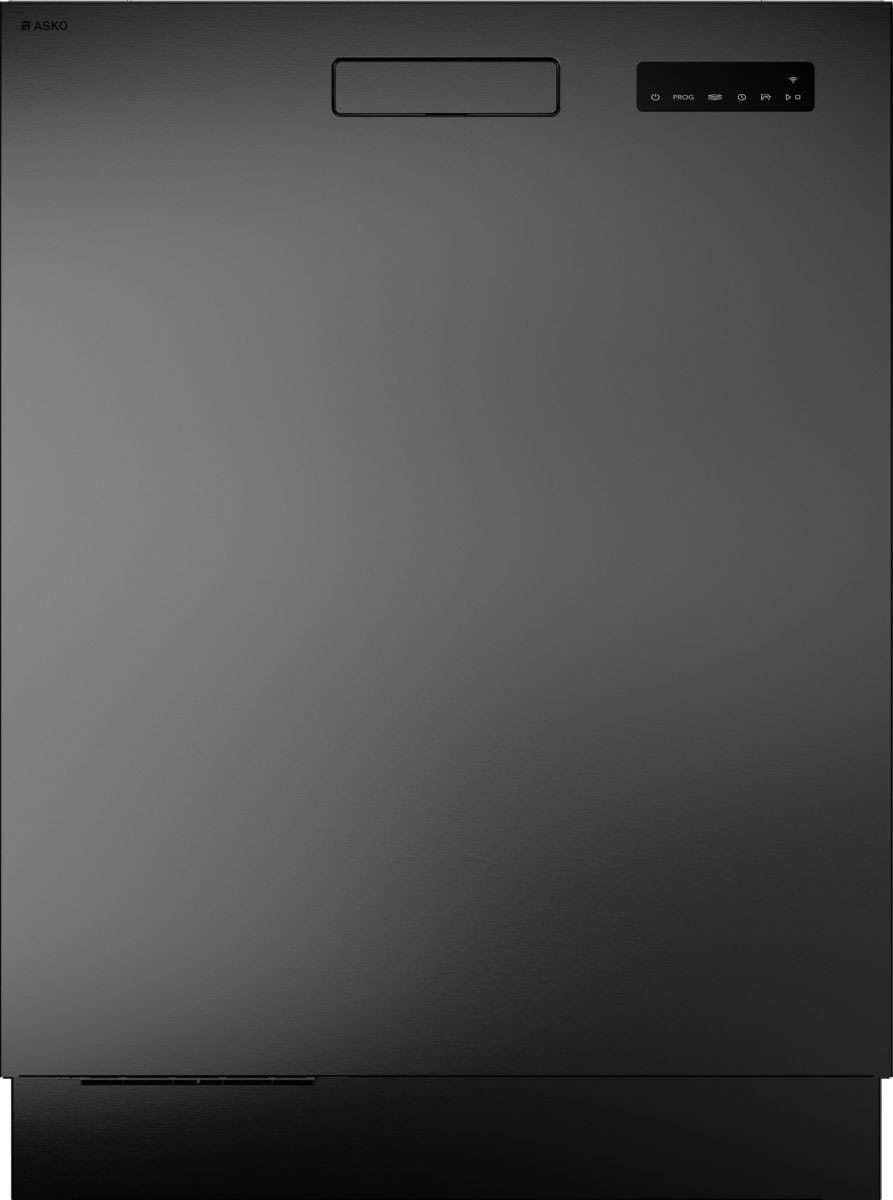 ASKO 82cm Classic Built-In Dishwasher Black Steel DBI364ID.BS.AU