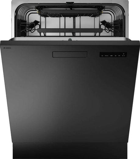 ASKO 82cm Classic Built-In Dishwasher Black Steel DBI364ID.BS.AU