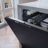 ASKO 82cm Logic Built-In Dishwasher Black Steel DBI565IK.BS.AU