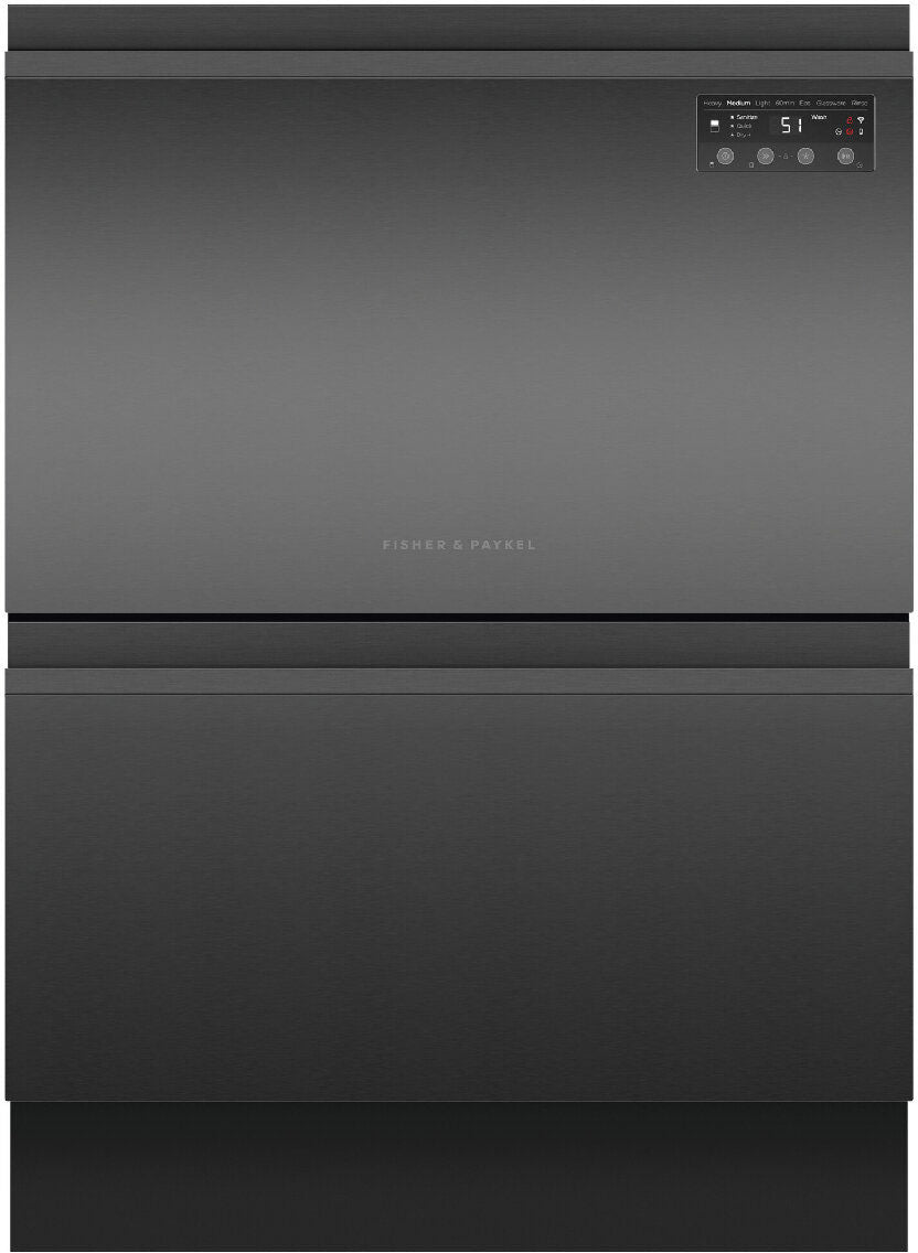 Fisher & Paykel 60cm Built-In Double DishDrawer Dishwasher DD60D2NB9