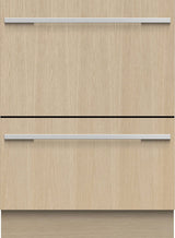 Fisher & Paykel 60cm Fully Integrated Double DishDrawer Dishwasher DD60DI9