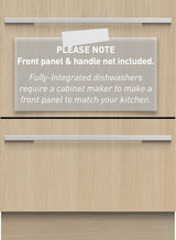 Fisher & Paykel 60cm Fully Integrated Double DishDrawer Dishwasher DD60DI9