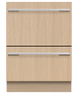 Fisher & Paykel 60cm Fully Integrated Double DishDrawer Dishwasher DD60DI9
