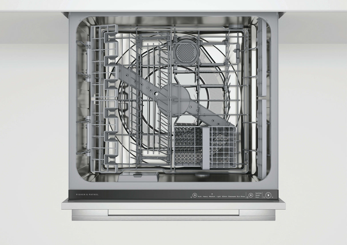 Fisher & Paykel 60cm Fully Integrated Double DishDrawer Dishwasher DD60DTX6I1