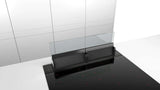 Bosch Series 8 80cm Accentline Downdraft Ventilation Clear Glass Black DDW88MM66