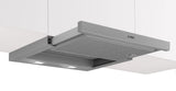 Bosch Series 2 60cm Slideout Rangehood Silver Metallic DFM064W55A