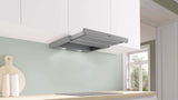 Bosch Series 4 60cm Slideout Rangehood Silver Metallic DFS067A51A