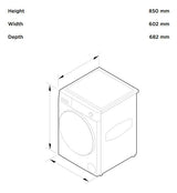 Fisher & Paykel 10kg Series 7 Heat Pump Dryer DH1060DG5 | Greater Sydney Only
