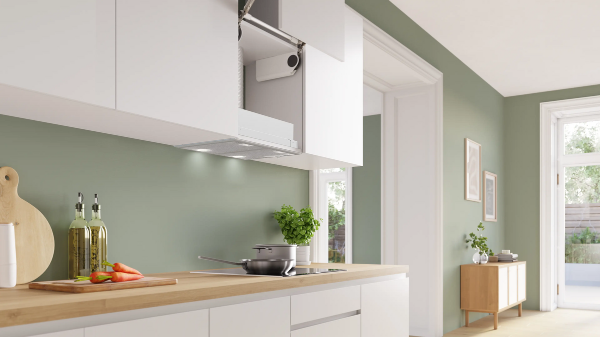 Bosch Series 4 53cm Integrated Rangehood Silver Metallic DHL555BMAU