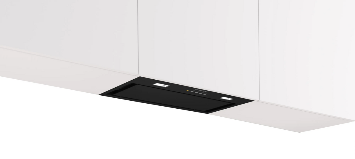 Bosch Series 6 52cm Integrated Rangehood Black DLN56AC60A