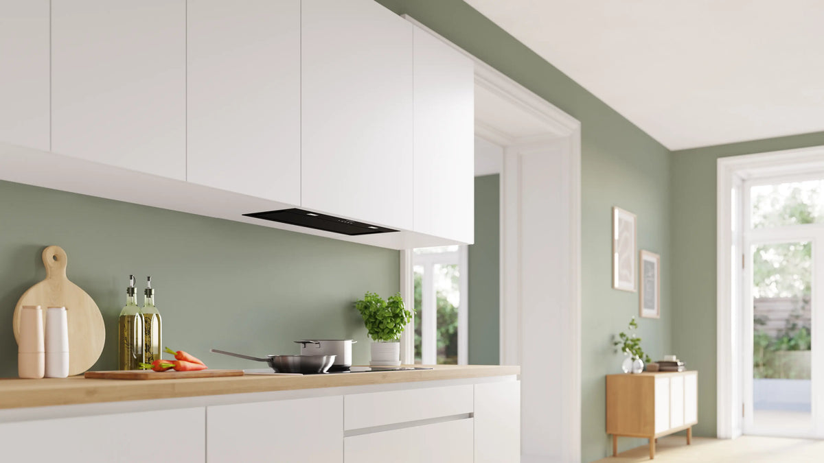 Bosch Series 6 70cm Integrated Rangehood Black DLN77AC60A