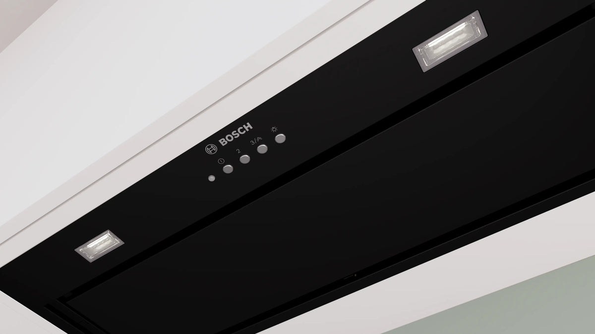 Bosch Series 6 70cm Integrated Rangehood Black DLN77AC60A