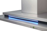 Schweigen 90cm Silent 900m3/hr Stainless Steel Canopy Rangehood DS3131-R2ST