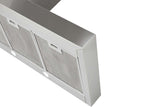 Schweigen 120cm Silent 3200m3/hr Stainless Steel Canopy Rangehood DS3170-12SE