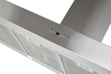 Schweigen 120cm Silent 3200m3/hr Stainless Steel Canopy Rangehood DS3170-12SE