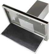 Schweigen 90cm Silent 3200m3/hr Stainless Steel Canopy Rangehood DS3326-9SE