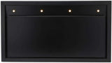 Schweigen 90cm Silent 1600m3/hr Black Canopy Rangehood DS3326B-9SP